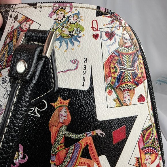 Sydney Love Y2K Casino Poker Bowling Bag Queen of Hearts Vegas Kitsch - Picture 9 of 14